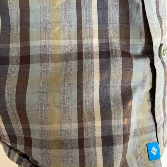 Columbia plaid Button Down Men’s Small - Picture 9 of 13